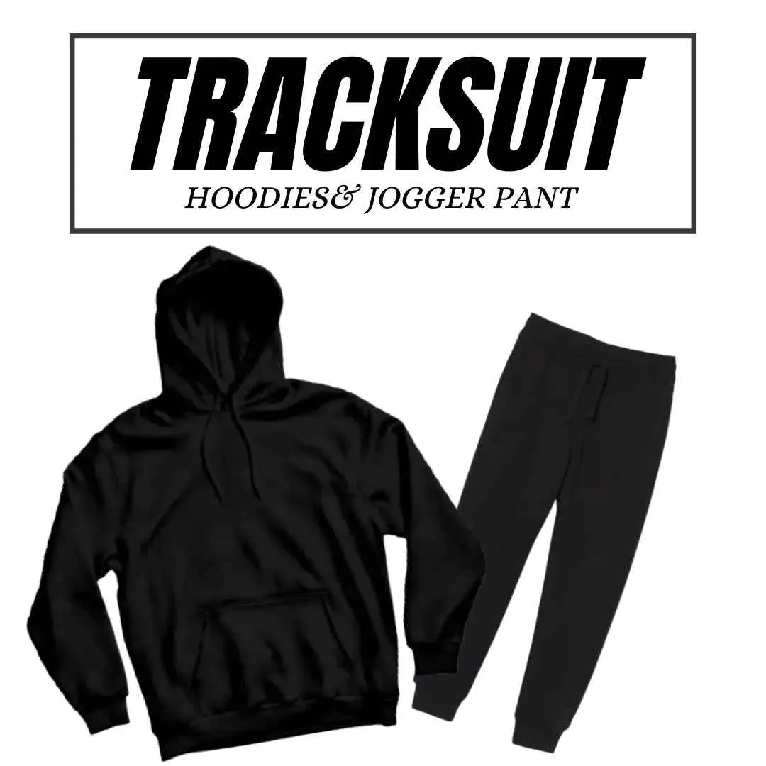 Basic Heather Gray Hoodies Tracksuits