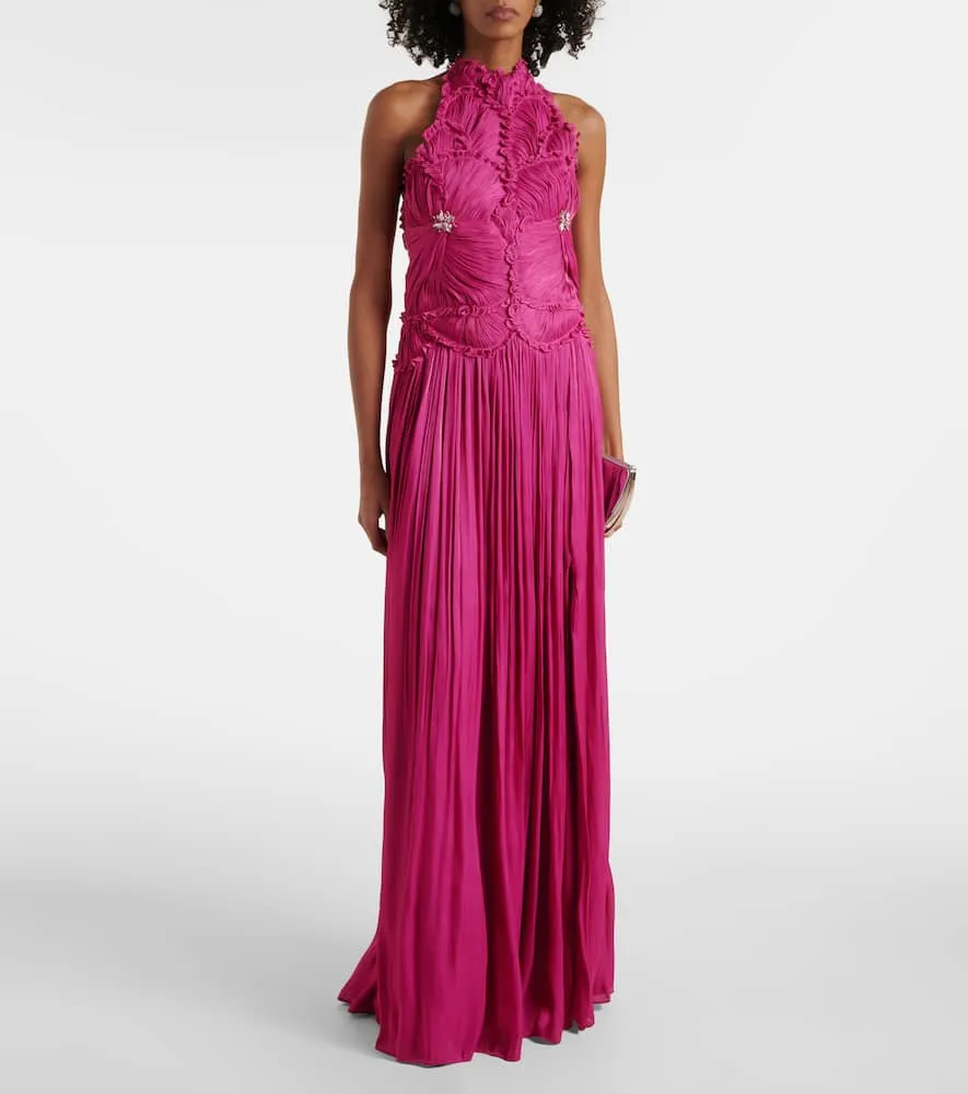 Costarellos Attina halterneck gown