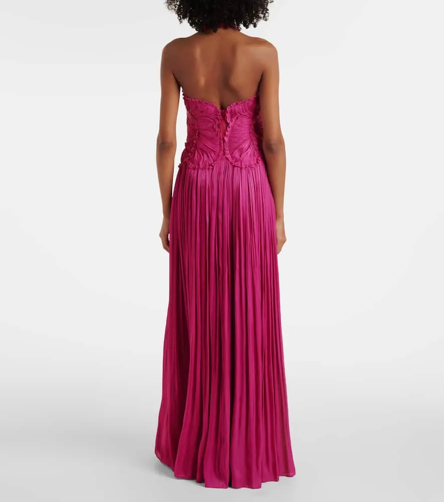 Costarellos Attina halterneck gown