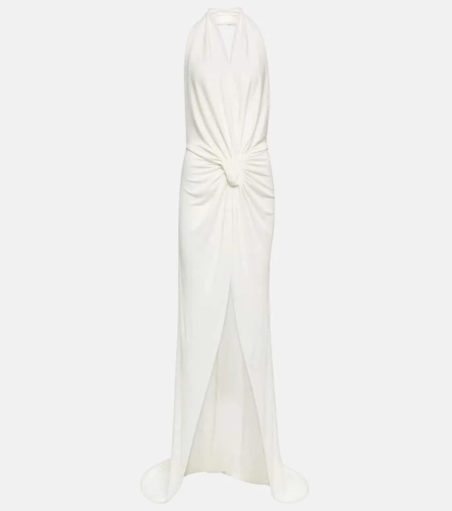 Costarellos Bridal Aspasia halterneck gown