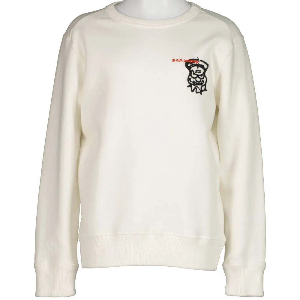 C.P. Junior Comics And Cars Logo Sweatshirt