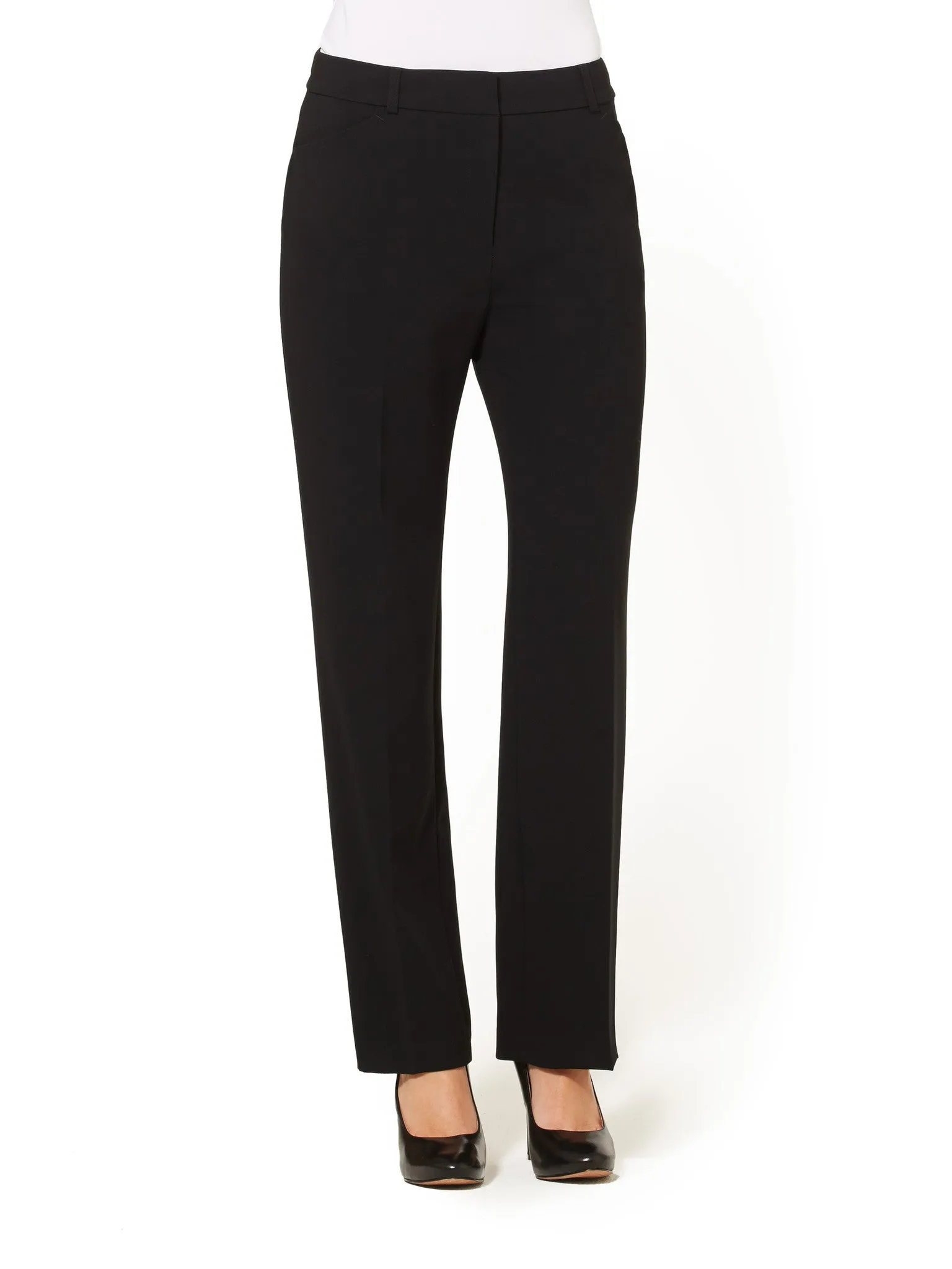 European Suit Pant - Black