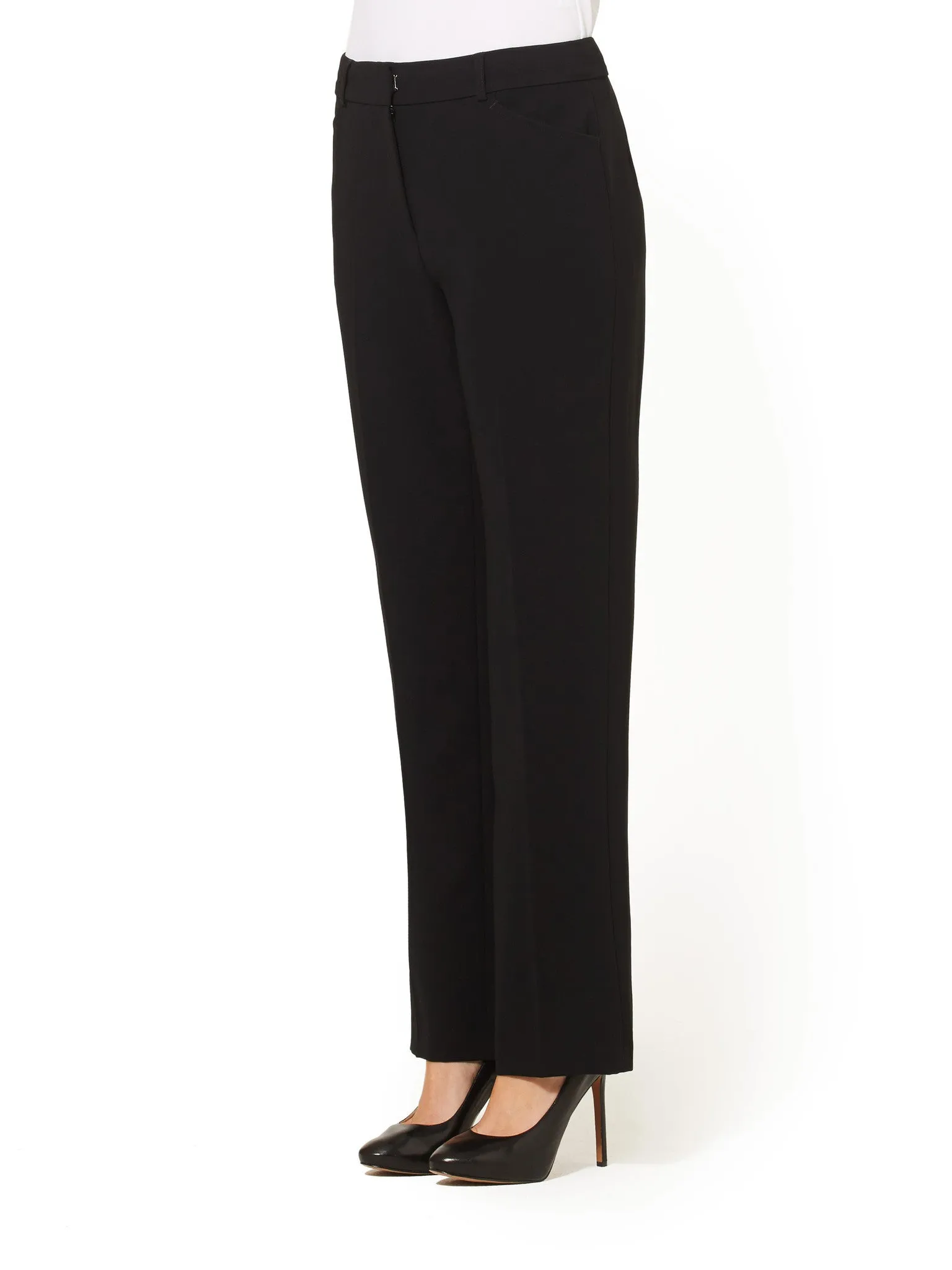 European Suit Pant - Black