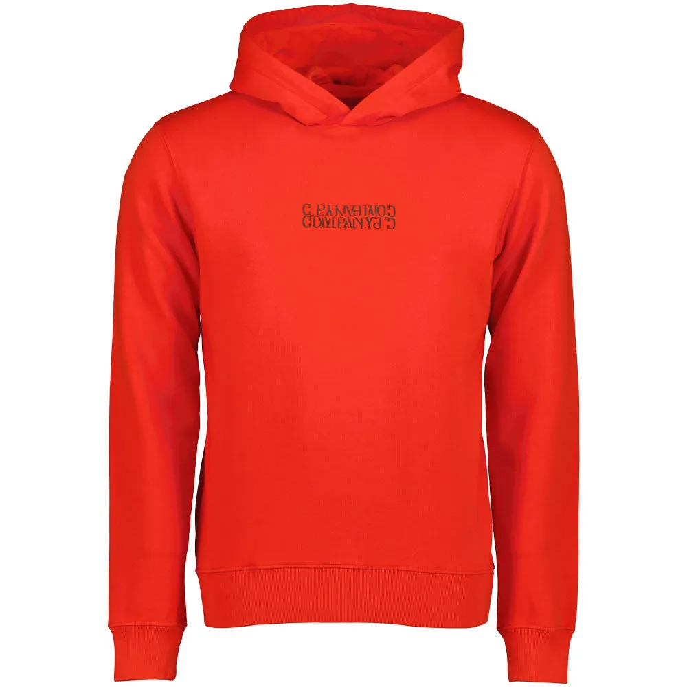 Junior Reverse Logo Hooded Sweatshirt