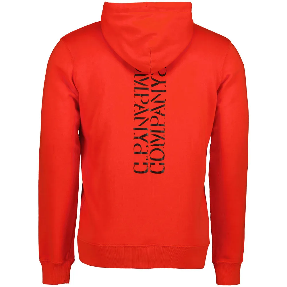 Junior Reverse Logo Hooded Sweatshirt