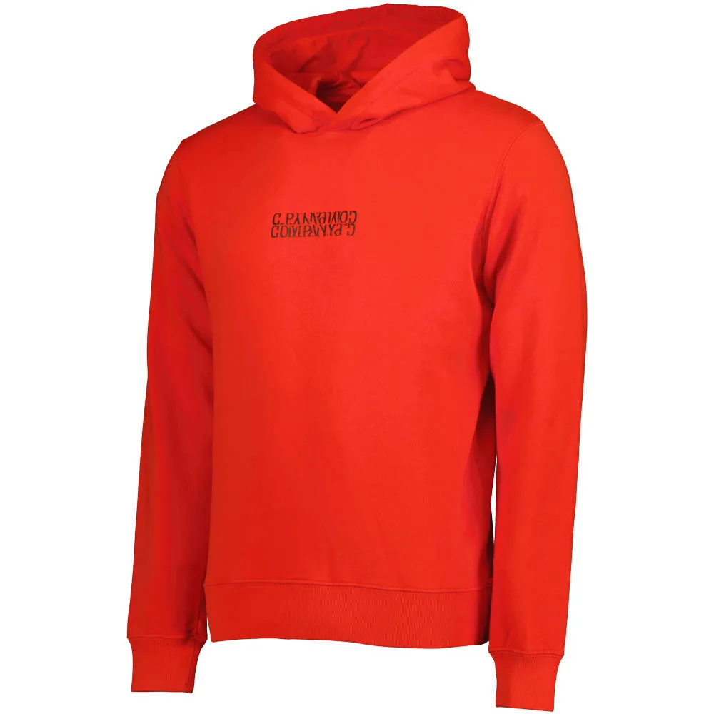 Junior Reverse Logo Hooded Sweatshirt