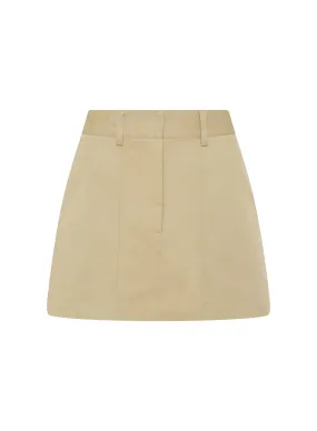 Matteau Utility Mini Skirt in Sand