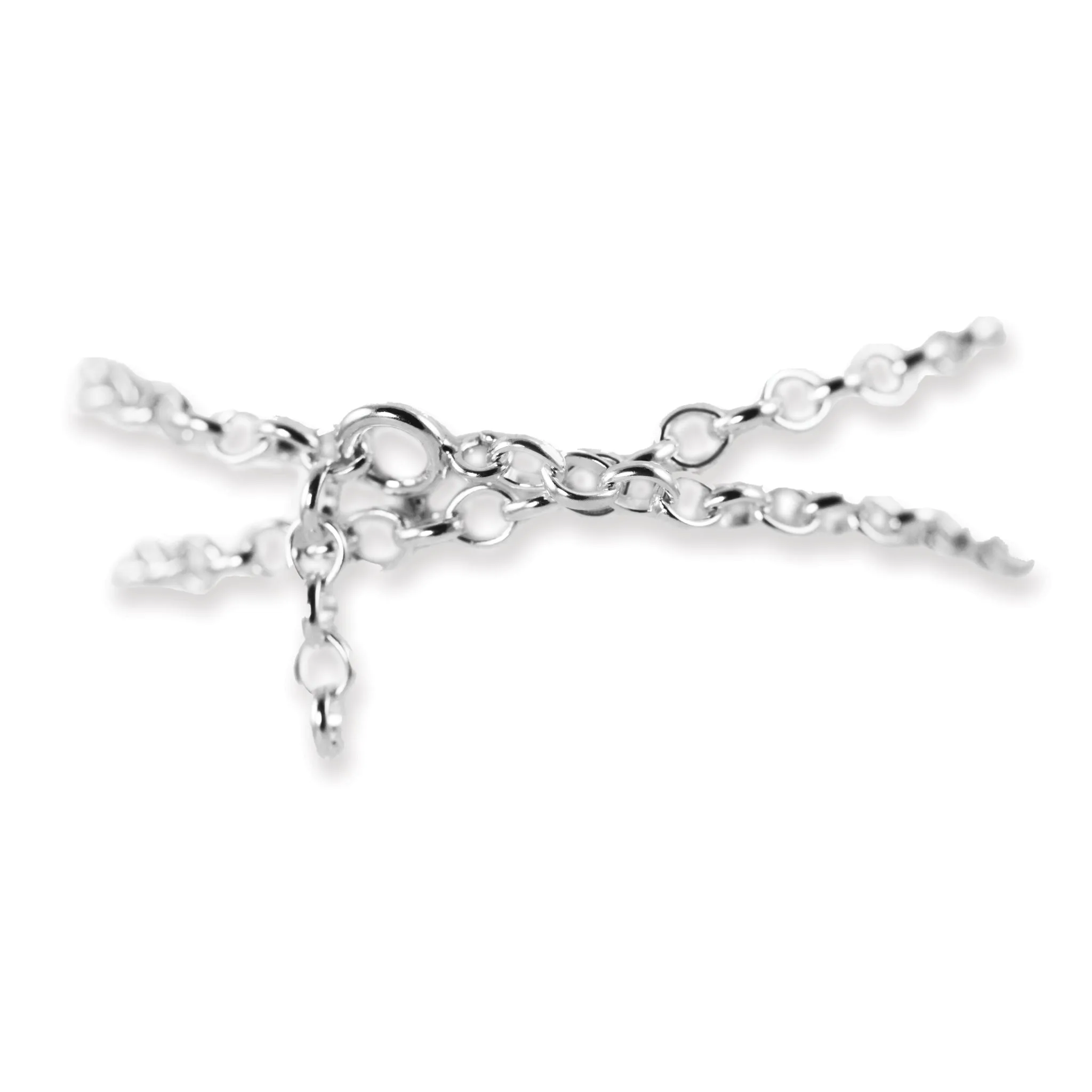 Rosetta - Chain, Pearl and Lace Bracelet