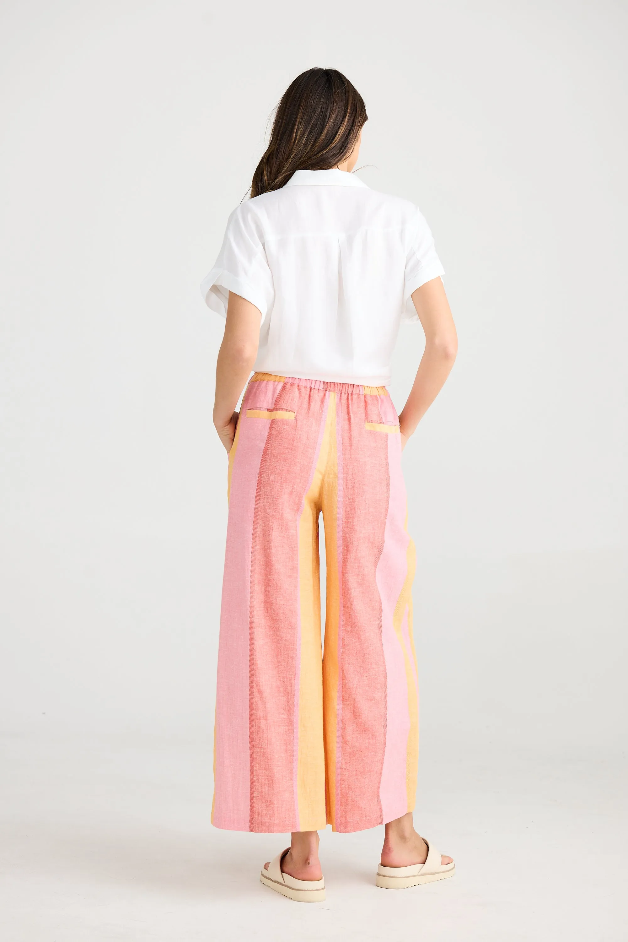 Shanty Positano Pant Lisbon Stripe