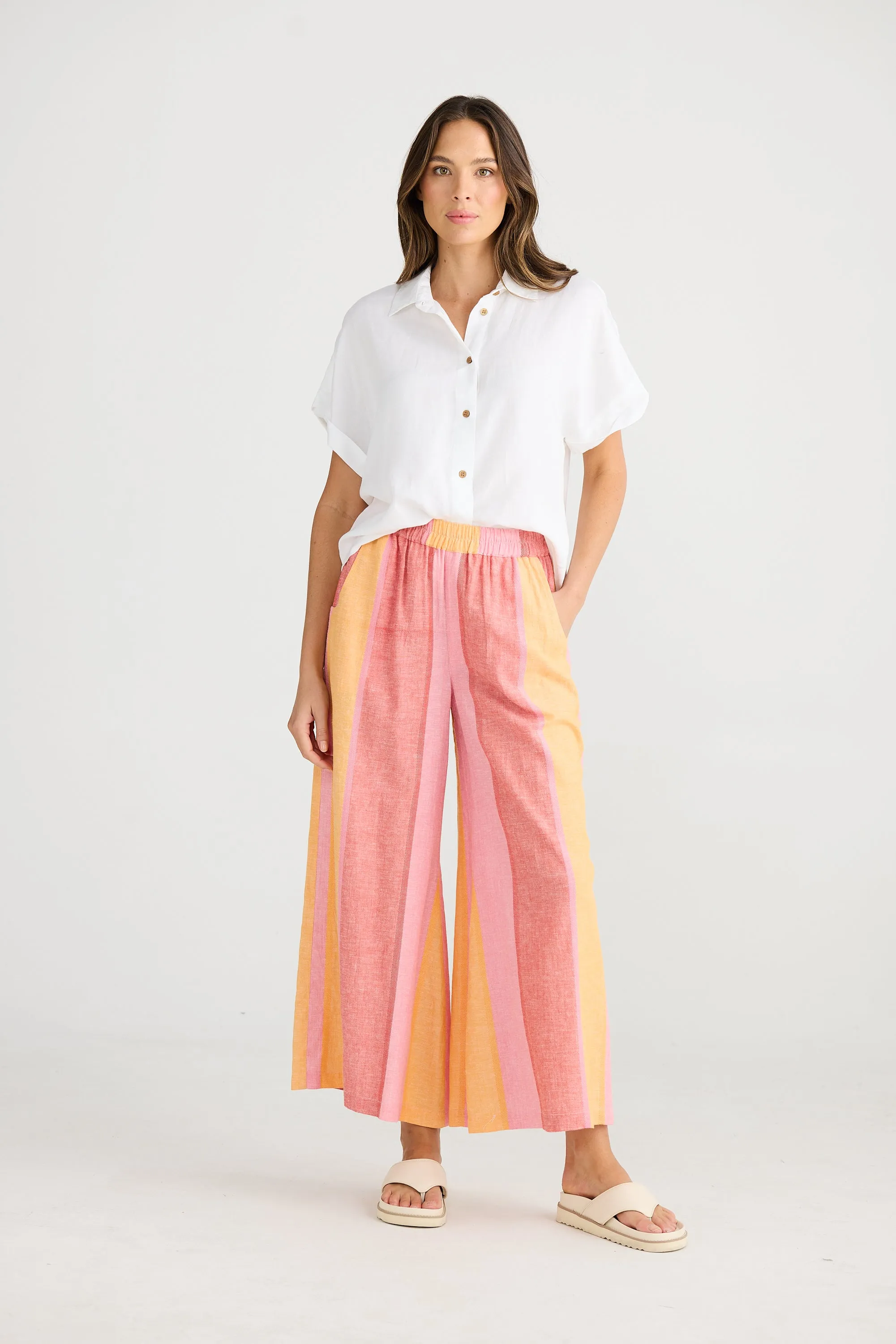 Shanty Positano Pant Lisbon Stripe