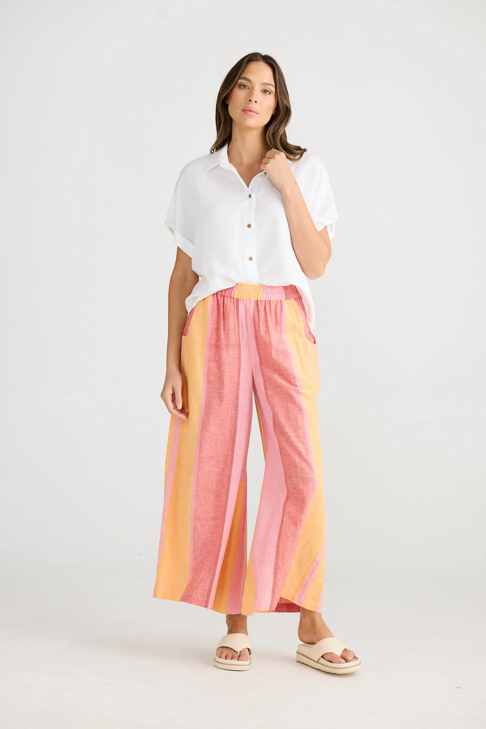 Shanty Positano Pant Lisbon Stripe