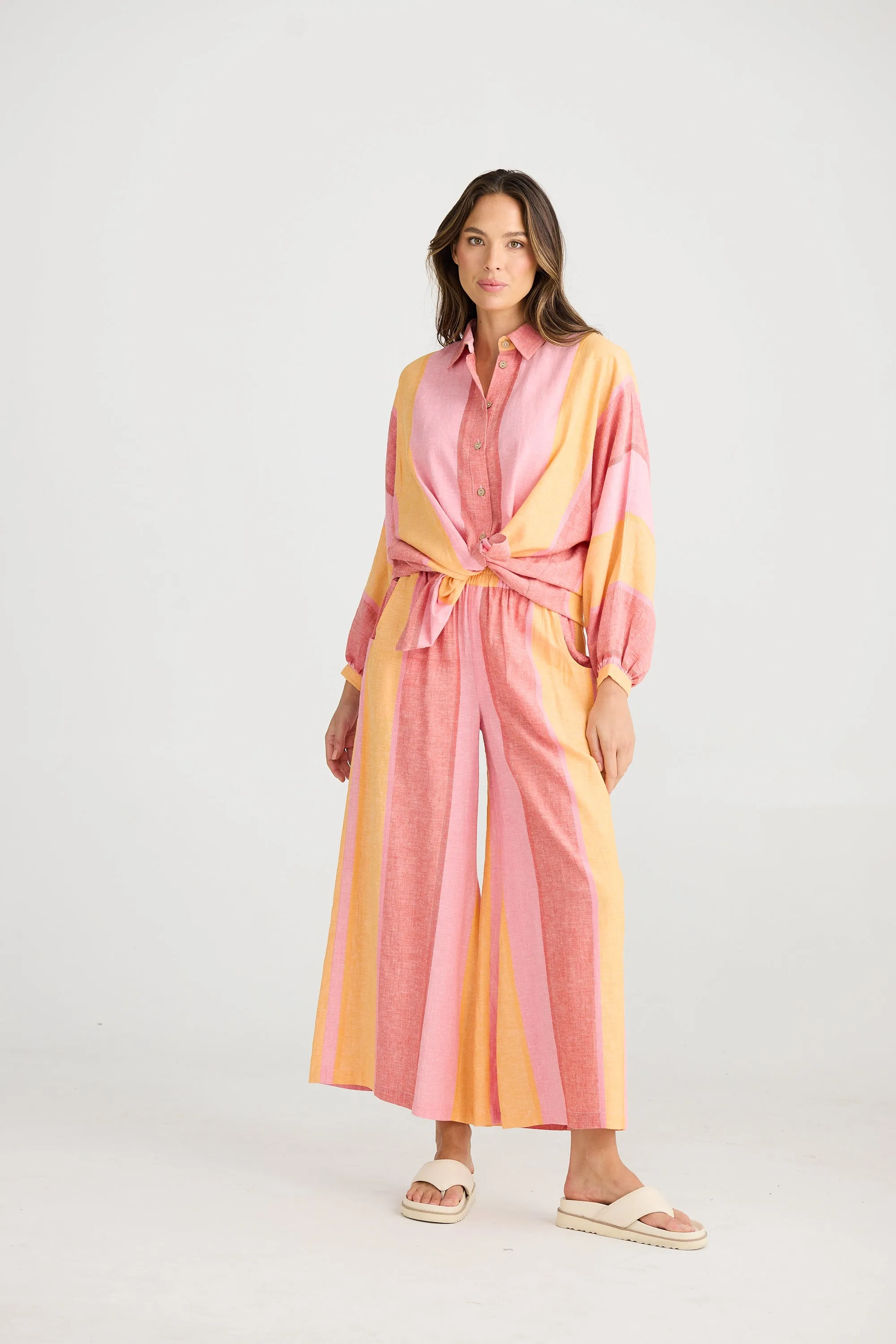 Shanty Positano Pant Lisbon Stripe