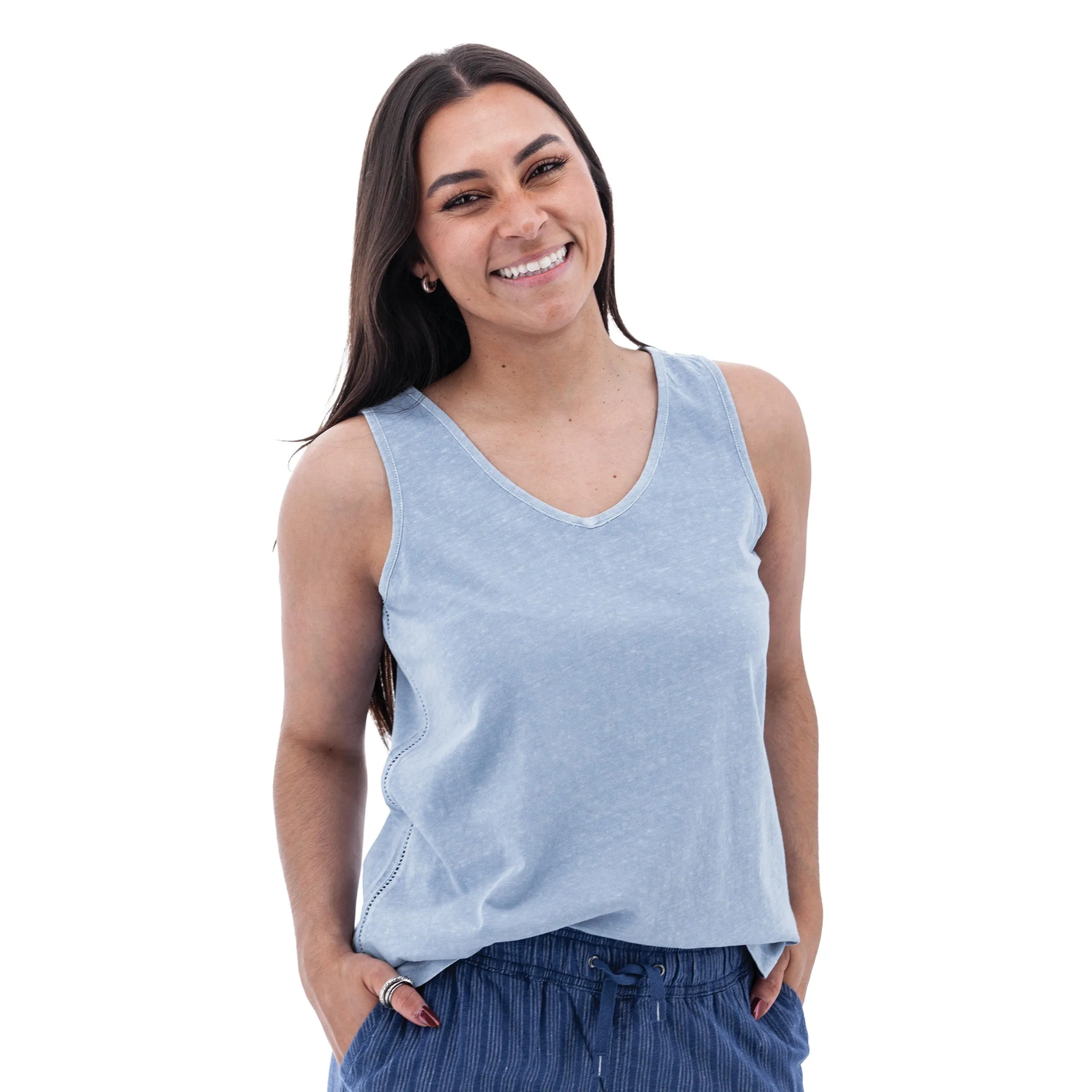 Simone V-Neck Tank